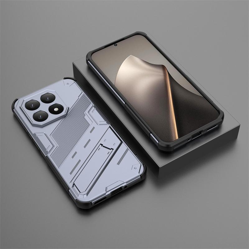 Чехол для телефона для Xiaomi 15T, противоударный бронированный чехол-подставка, чехол с полной защитой для Xiaomi 15T, чехол для Xiaomi 15T Pro 6,83 дюйма