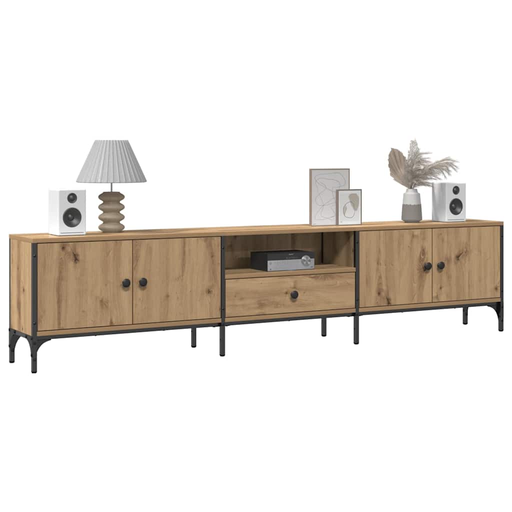 TV Cabinet with Drawer Artisan Oak 200 x 25 x 44 cm