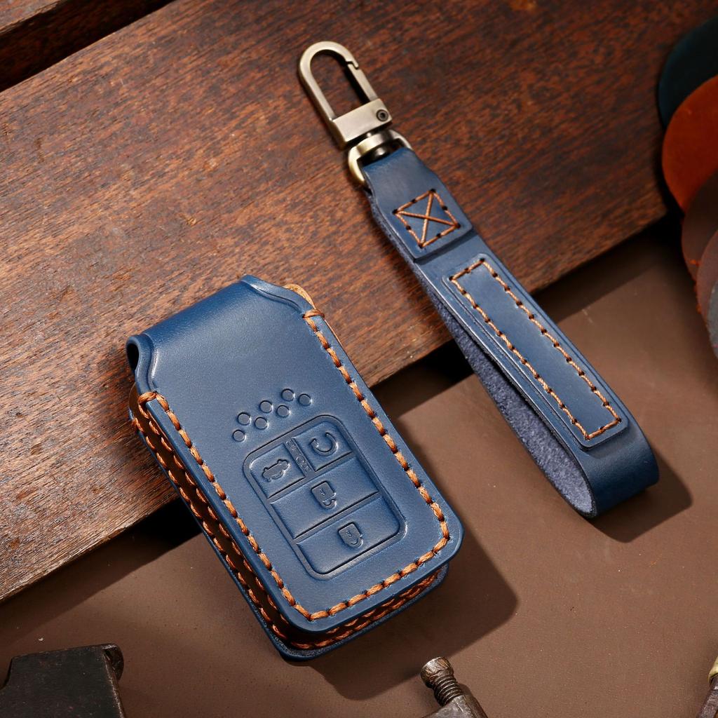 Car key cover is suitable for Honda key cover Civic Accord handmade leather key cover