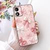 For Motorola Moto E13 Case Fashion Butterfly Flower Soft Black Silicone Cover Shockproof Shell For Motorola Moto E14 E 14 Fundas