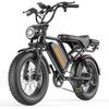 HEADEER BK20 Adult E-Bike 48V20AH Battery 750W Motor Electric Bicycle 150KG Load 80KM Range 20 Inch Fat Tires Off-Road E-Mountain Bike