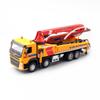 1:50 Scale Volvo Concrete Pump Truck Toy Car Diecast Vehicle Model Pull Back Sound & Light Educational Collection Gift for Kid
