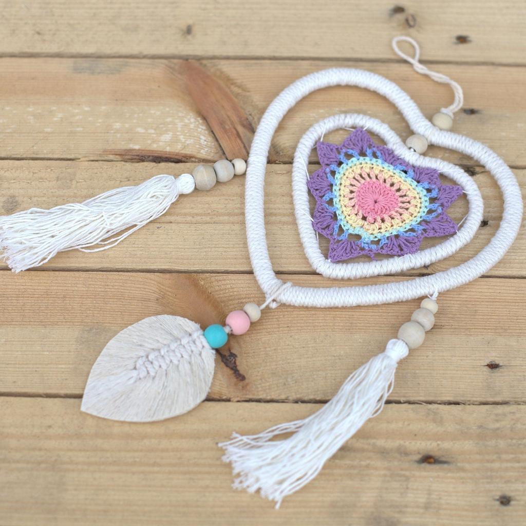 Dream Catcher Heart Design Featherless
