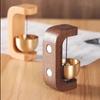 Magnetic Brass Wind Chimes, Doorbell, Aesthetic Solid Wooden Wireless Doorbell, Entrance Door Bell Pendant, Home DecorMinimalism
