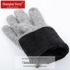 Shanghai Story Women's Winter Wool Plush Lined Gloves