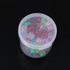Round Hardware Case Jewelry Organizer Case Small Storage Box Pill Chip Box Beads Container
