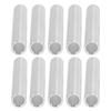 10Pcs Aluminium Tube Seamless Pipe Straight Tubing 8x6mm 2in Length Replacement 6100?0608?0050