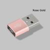 Mini Fast Charger Metal Connector Type C To USB 3.0 Converter Cable Adapter