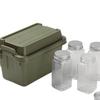 6 Pieces Spice Container Set Pouch Bottles Organizer Dispenser Seasoning Bottle PP