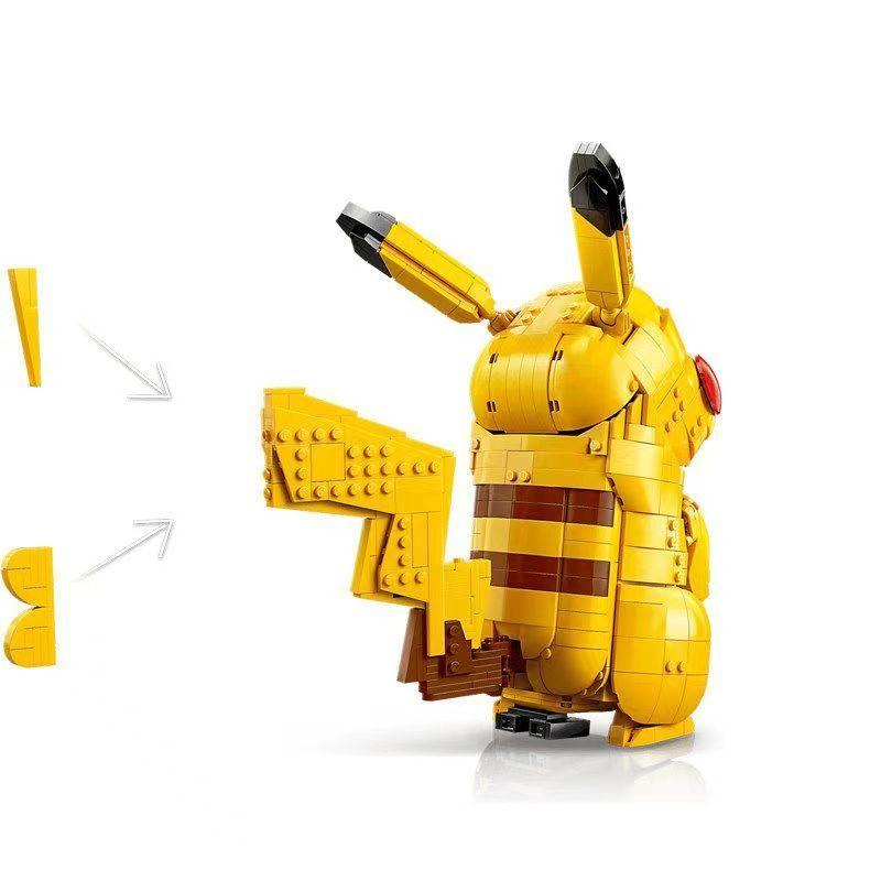 Building Blocks Pika-chu and Pocket Ball Bricks Compatible 2050pcs Movie Game Figure Model Birthday Gifts for Kid Boy Toy