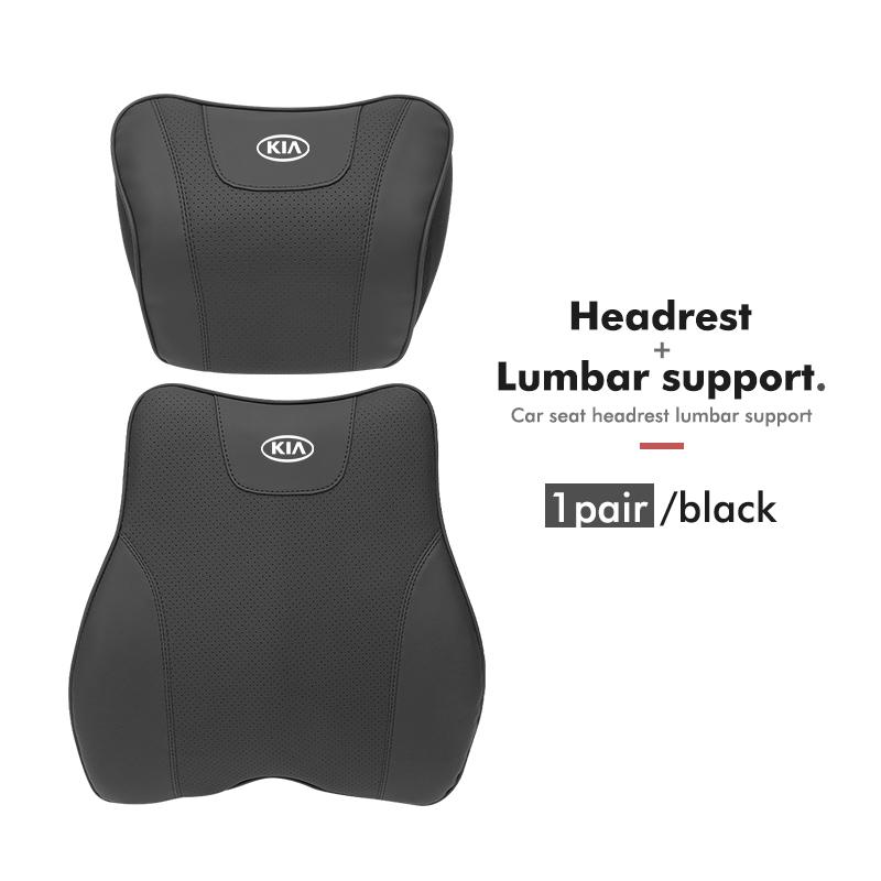 AAOI1 For KIA Car Neck Pillow Seat Head Support Pillows Lumbar Cushion Headrest Rio K5 K2 Sportage Ceed Sorento Picanto Stinger Soul