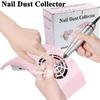 TFSCLOIN Professional Nail Dust Collector Low Noise Nail Vacuum Collector Remove Filter Nail Extractor Fan Nail Art Tool