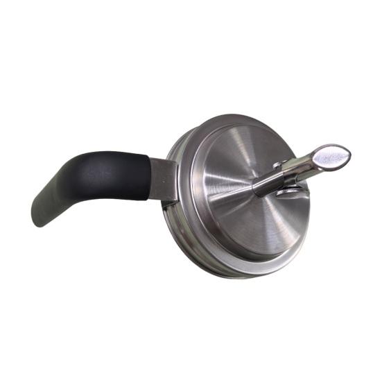 Крышка-носик для наливания для банок Ball с обычным горлышком, крышка-дозатор для масла, уксуса, сиропа, молока, пылезащитные крышки из нержавеющей стали