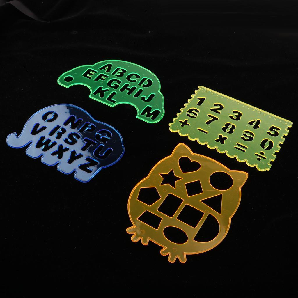 & Наборы для рисования для детей и творчества Ранние, Шаблон из 26 английских букв и s для рисования малышами