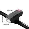 Bicycles Front Lamp Cycling Head Lamp Head Light Rechargeable Bike Front Light Watertight Bicycles Handlebars Flashlight