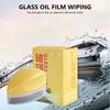 Доска для чистки стекол Щетка для чистки автомобильных стекол Средство для удаления масляной пленки с лобового стекла Покрытие автомобильных стекол Мышь для чистки стекол