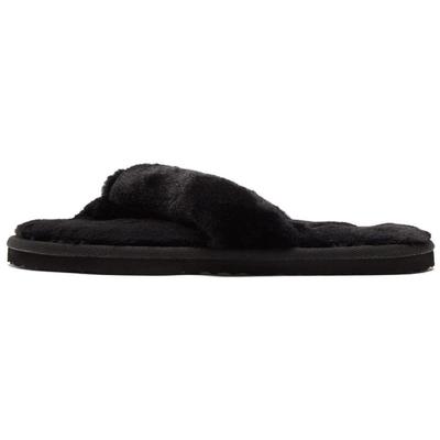 Кроссовки Fluff Flip Slide Black Team Gold Women 384938-01