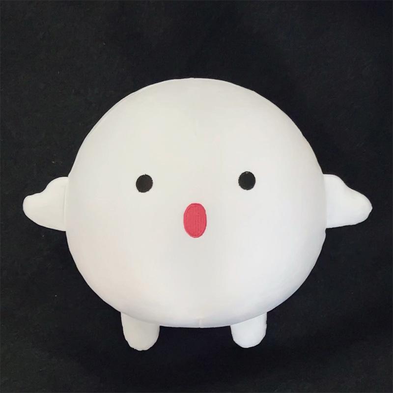 5 Styles Plush Warawara Plush Playthings Animation Smile Expression Plush Playthings Laugh Smile How Do You Live Plush-Filled Animal Plaything warm