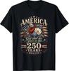 America God Shed His Grace On Thee 250 Years Since 1776 T-Shirt S-3XL