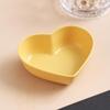 Nordic Style Heart Shape Seasoning Dish Wheat Straw Sushi Seasoning Dish  Restaurant