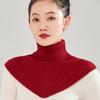 Аксессуары для украшения одежды Водолазка Ложный воротник Однотонный Шерстяной шарф Осень Зима