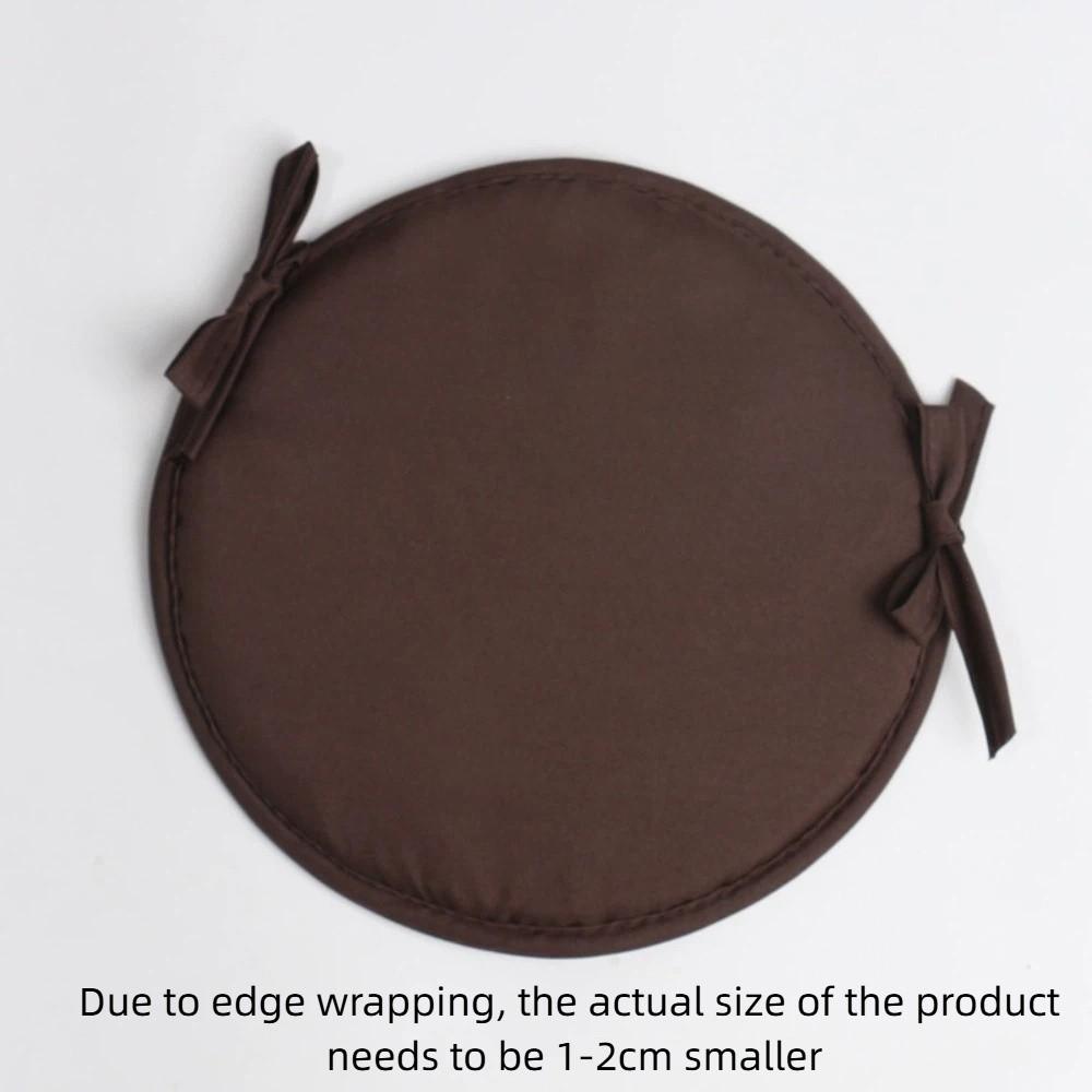 Candy Color Seat Cushions With Drawstring Round Chair Cushion For Garden Patio Kitchen Office Seat Pad Chair Cushion 30*30CM