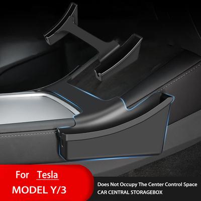 Центральный подлокотник для хранения вещей в центральной консоли Tesla Model 3/Y, контейнеры для хранения вещей в багажнике, автомобильные аксессуары