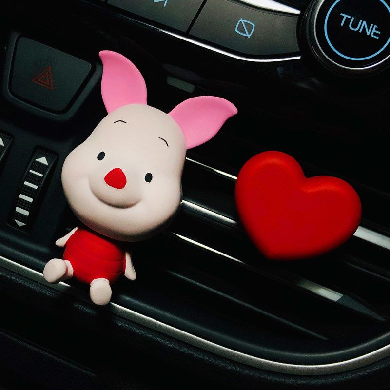 Cartoon Bear Air Conditioning Air Outlet Lady Car Aromatherapy
