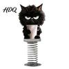 Funny Pet Bobblehead Figures for Car Cute Cat/Dog Dashboard Ornaments 2D Flat Acrylic Decorations Personalized Interior Decors with Self Adhesive