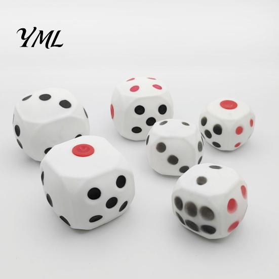 Мягкие игрушки-пищалки 1/2 шт. Гигантские кубики Игрушка для снятия стресса, Игрушка для улучшения концентрации и снижения тревожности, Кубик для релаксации Сенсорные портативные игрушки