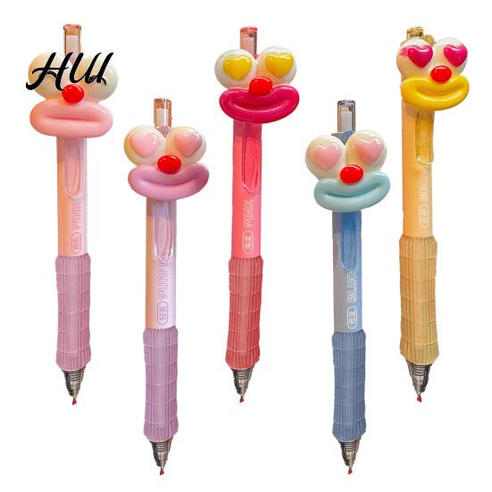 Comfort Grip Pen Cartoon Ballpoint Pens Kids Cute Gel Assorted Ink Retractable Rollerball Unique Shaped School Office Supplies Gifts for Boys
