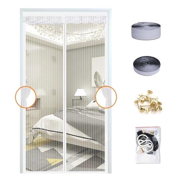 2022 Новый магнитный экран, дверная занавеска, противомоскитная сетка, сетка от насекомых, автоматическое закрытие, простая установка