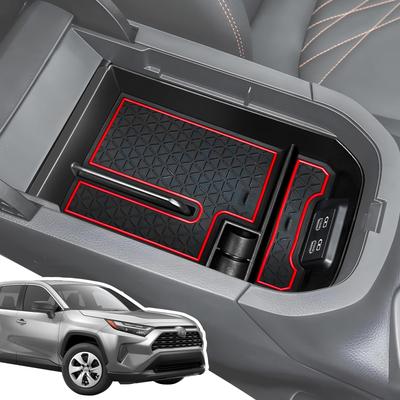 Лоток для консоли LANGBEAN для Toyota RAV4 50 серии RAV4 PHV Консольный бокс Органайзер для мелочей Аксессуары для RAV4 Детали интерьера Индивидуальные детали Нет