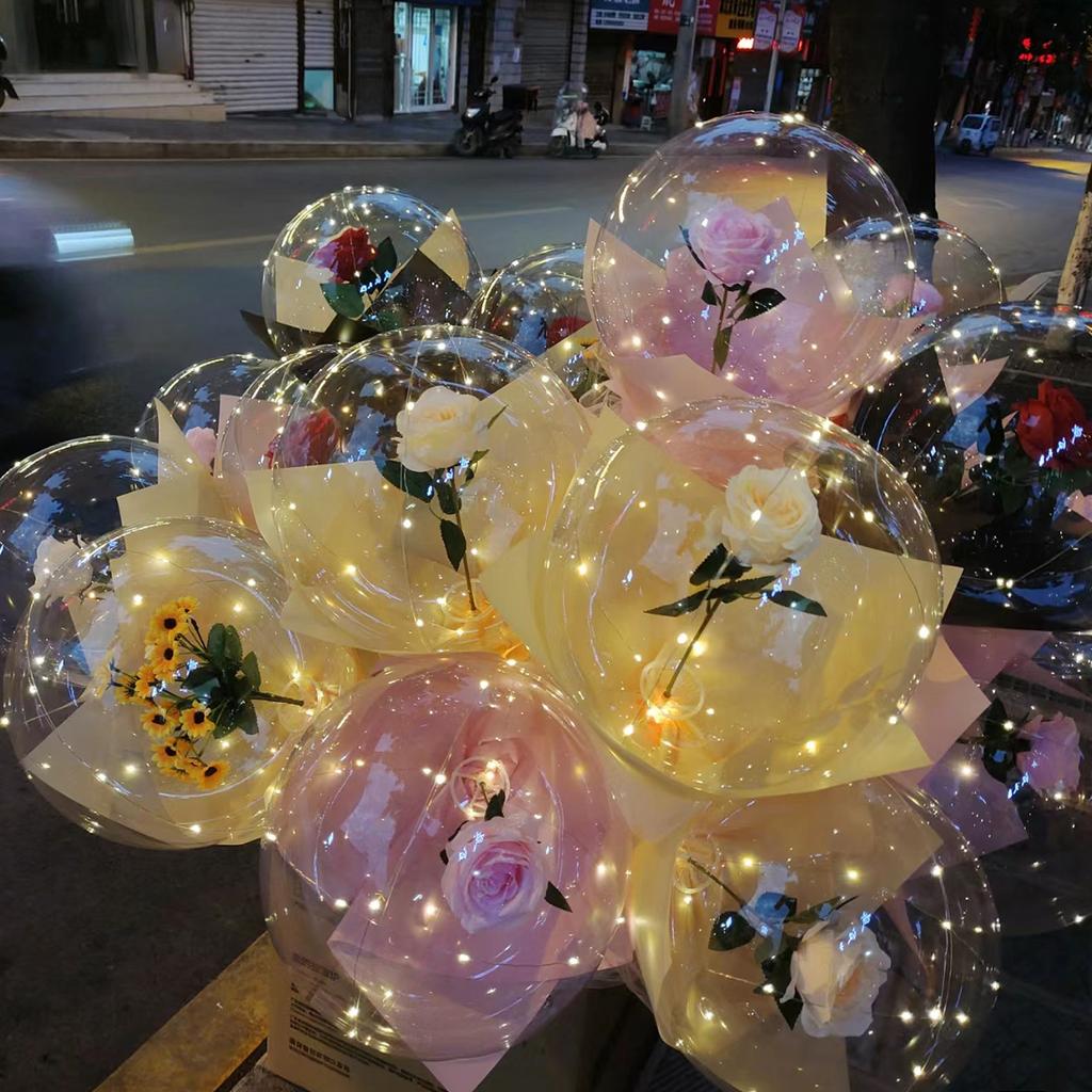 50 шт. 18-дюймовые надувные воздушные шары Bobo, прозрачные шары, принадлежности для вечеринок на день рождения, свадьбы, детского душа, воздушные шары для украшения Navidad