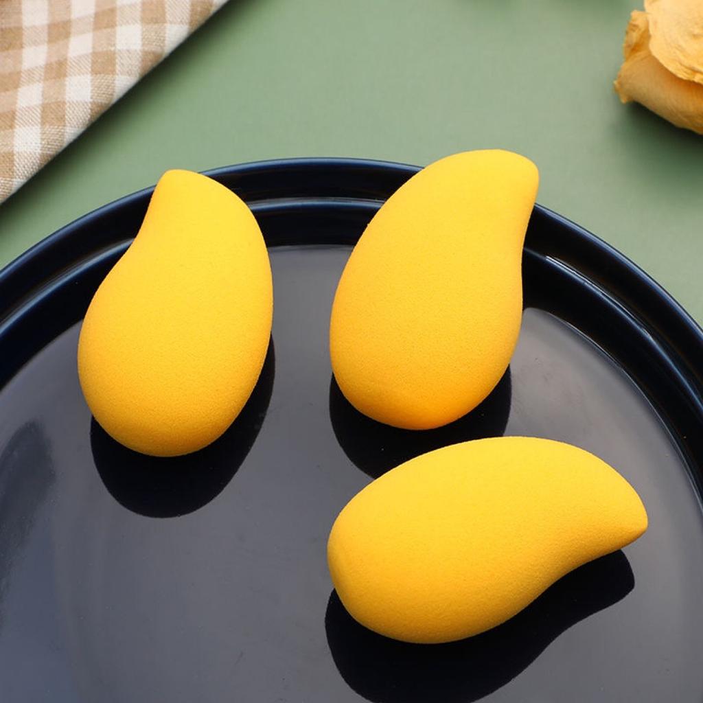 Набор яиц для макияжа с манго, спонж для макияжа «Не ешьте, спонж для пудры, яйцо, спонж для макияжа с яиц с манго»