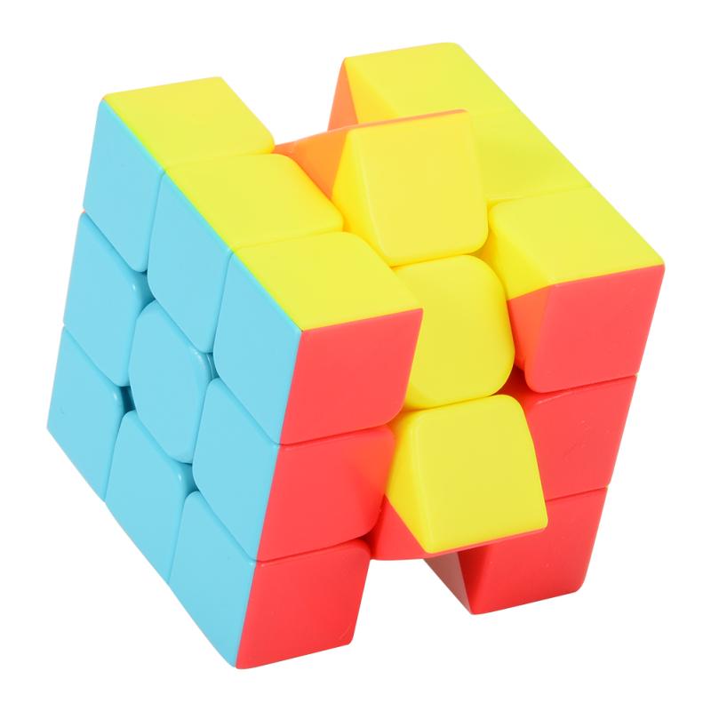 QIYI Warrior W 3×3 Magic Puzzle Cube без наклеек игрушка для тренировки мозга