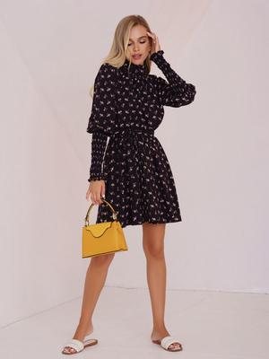 Принтованное платье с жаткой ISSA Plus