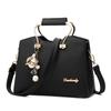 Yogodlns Luxury Pendant Handbag For Women PU Leather Tassel Shuolder Bag Designer Handle Bag Brand Shopping Mommy Shoudler Bag