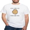 CafePress Ненавистники Будут Ненавидеть, Картошка Будет Картофелить Футболка Мужская 100% Хлопок, Классическая Графическая Белая Футболка