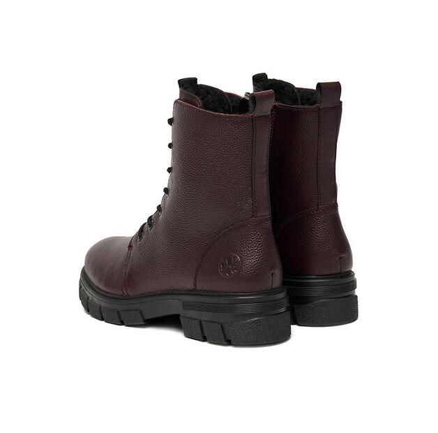 Rieker CEO-Z9116-35 Burgundy Ankle Boots
