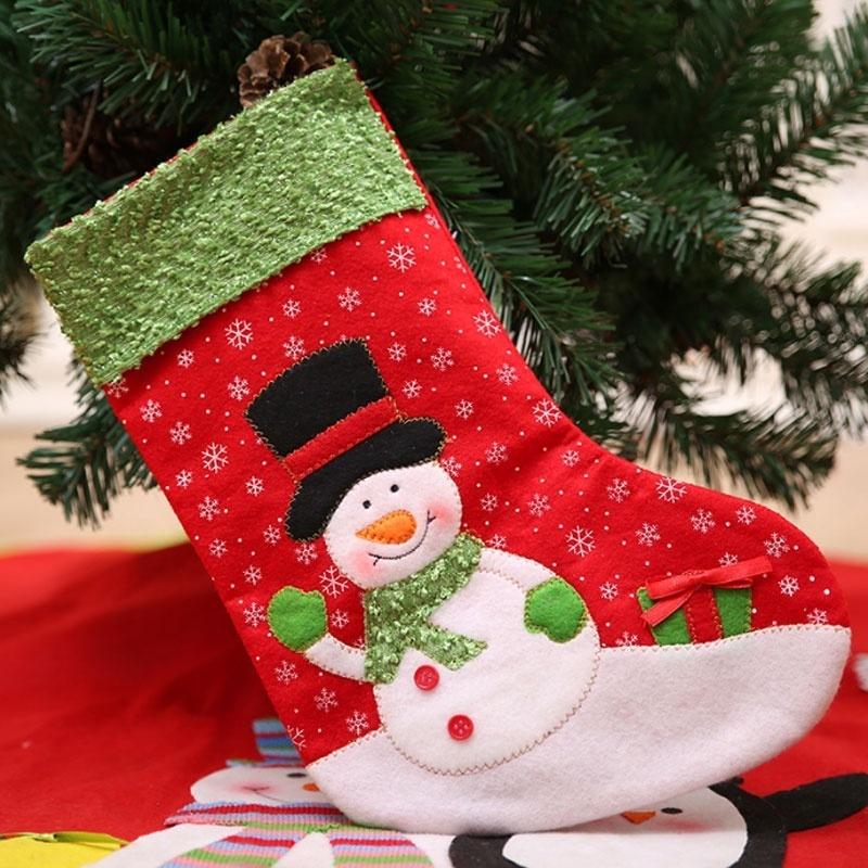 Christmas Decorations Xmas Gift Creative Santa Claus Christmas Socks