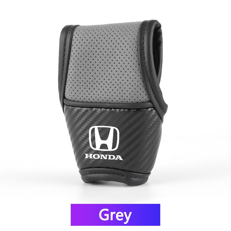 ARD1 High Quality Car Logo Shift Handle Covers Non-Slips Gearshift Cover For Honda Civic Accord Fit City Vezel CRV Odyssey Pilot Jazz