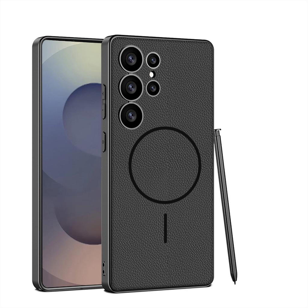 Премиальный чехол для мобильного телефона Samsung S25Ultra Тонкий Круглый Магнитный Magsafes25Ultra Беспроводная зарядка Япония и Южная Корея