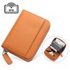 Rfid Card Holder 100% Genuine Leather Business Card Wallet Organ Card Bag Female Bag Japanese