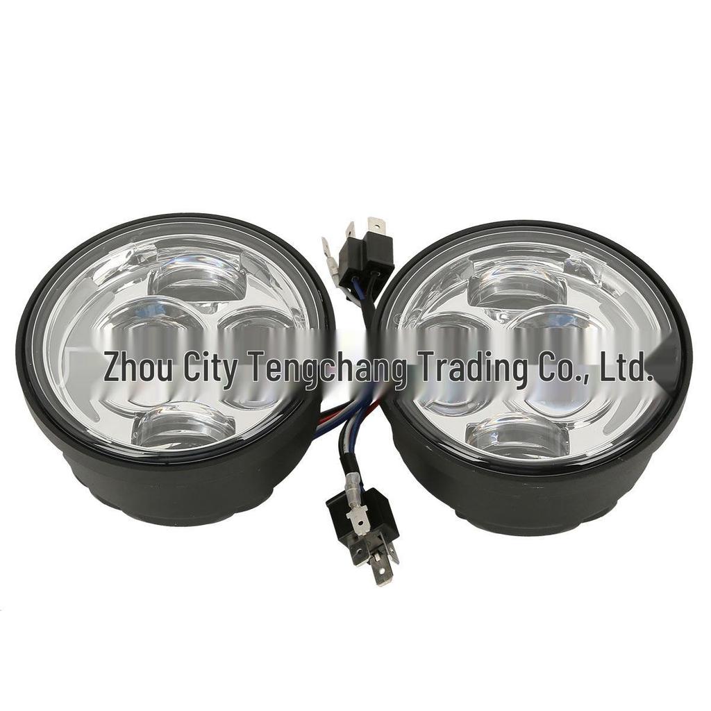 Светодиодная противотуманная фара Harley Dyna Fat Boy FXDF в сборе 4,65" (08-16)