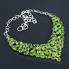 Beautiful Peridot Gemstone Handmade 925 Sterling Silver Necklace, Peridot Silver Necklace For Wife, Unisex Necklace, Party Wear Gift