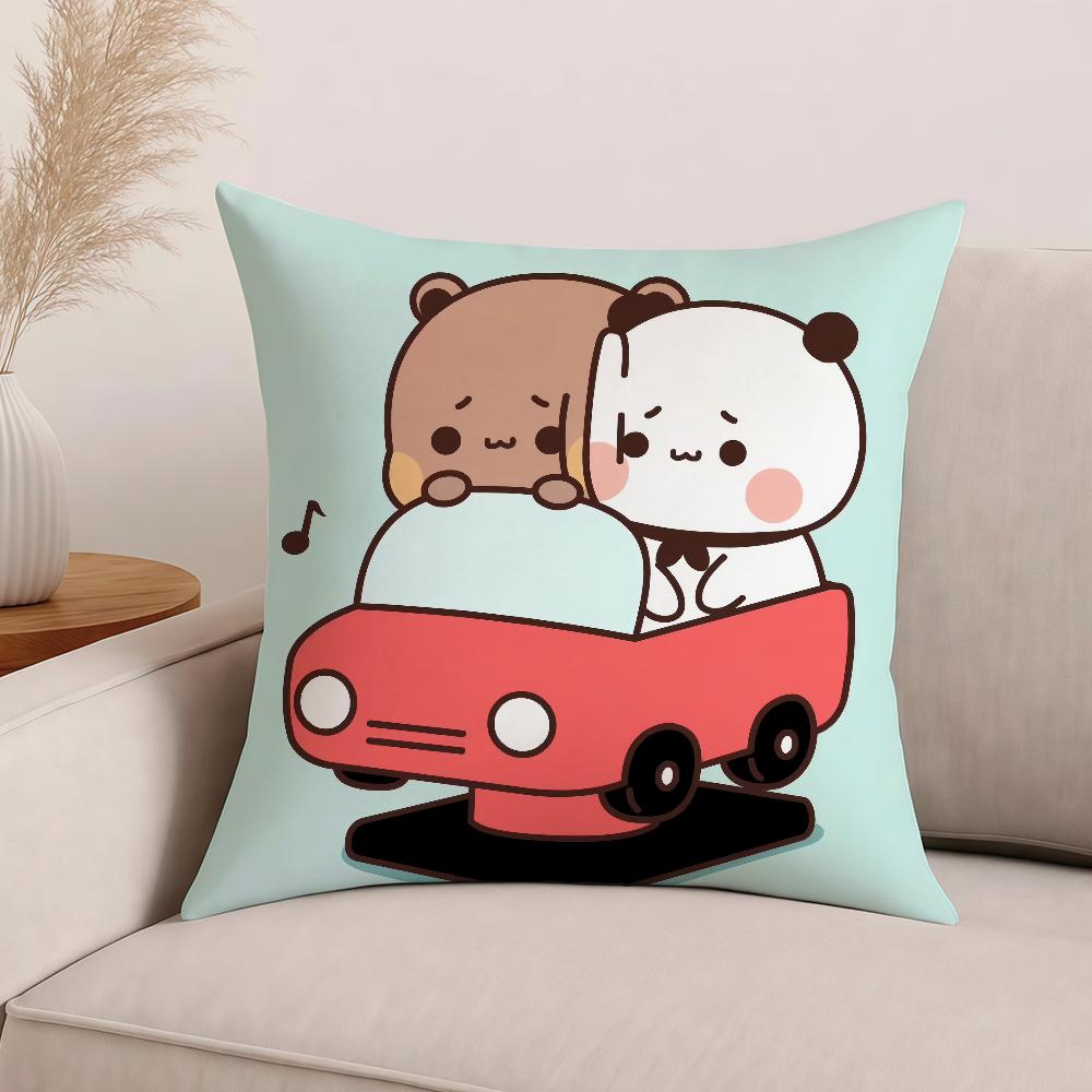 Cartoon Bubu Dudu Cute Pillow Case Office Cushions Suitable For Sofa Car Bedroom Decorative Cushion Cover