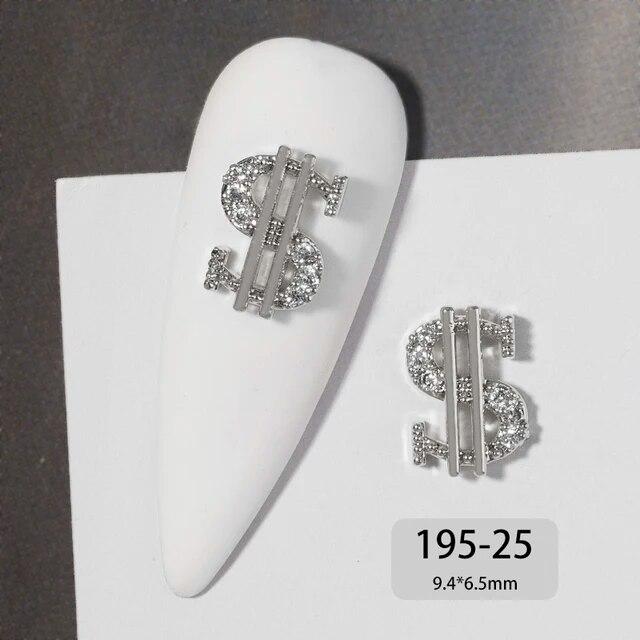 Chinese New Year 3D Nail Art Accessories Jewelry Decorations DIY Tiger Lucky Money Bag Crystal Red Gemstone Rhinestone Beads