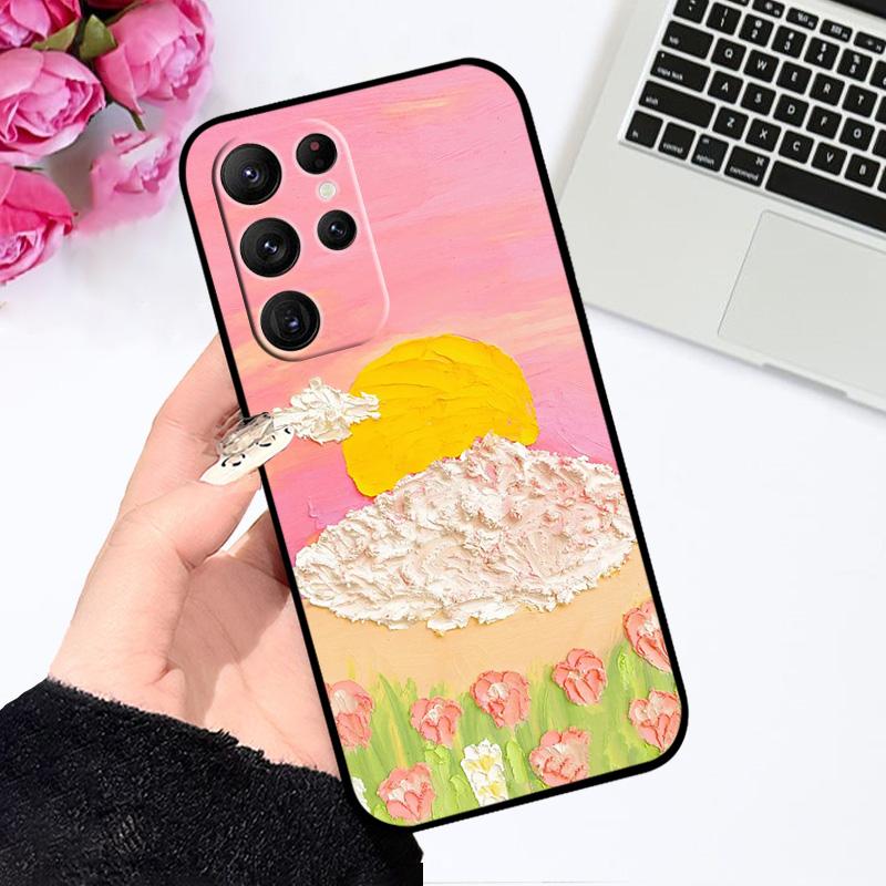 Для Samsung S25 Чехлы S25+ S 25 Плюс Модный Принт Мягкий ТПУ Чехол для Телефона Для Samsung Galaxy S25 Ultra Edge Ударопрочный Бампер