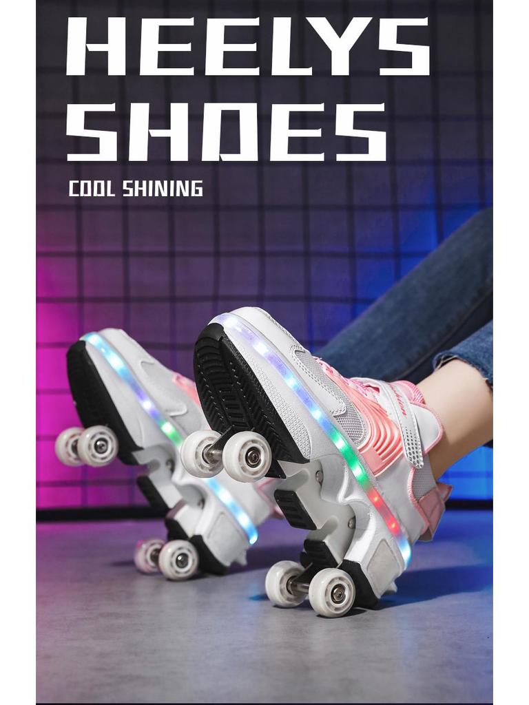 Zhang Guowei Style Adult & Kids 4-Wheel Roller Skates: Walkable & Skatable